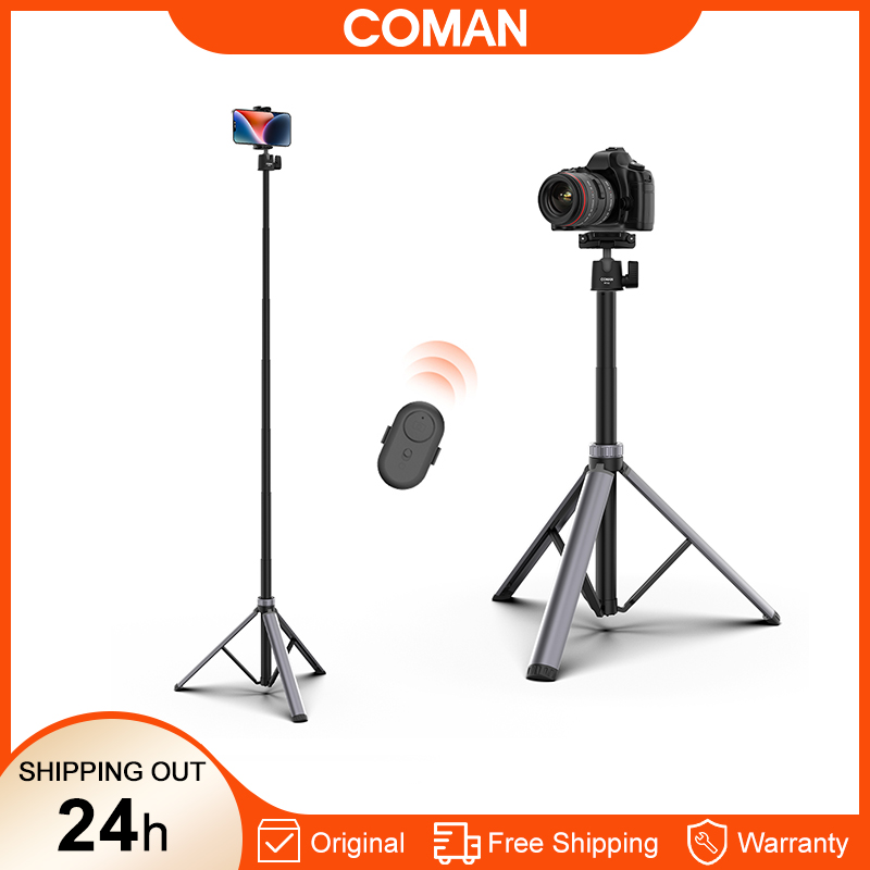 Photography Video Lighting Kit With Adjustable Tripod Stand - Стойка для освещения COMAN MT66, портативный