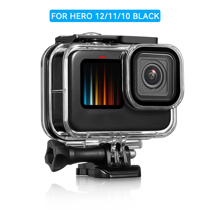 Gopro Action Camera Hero 12 Black - Водонепроницаемый чехол 60 м для GoPro