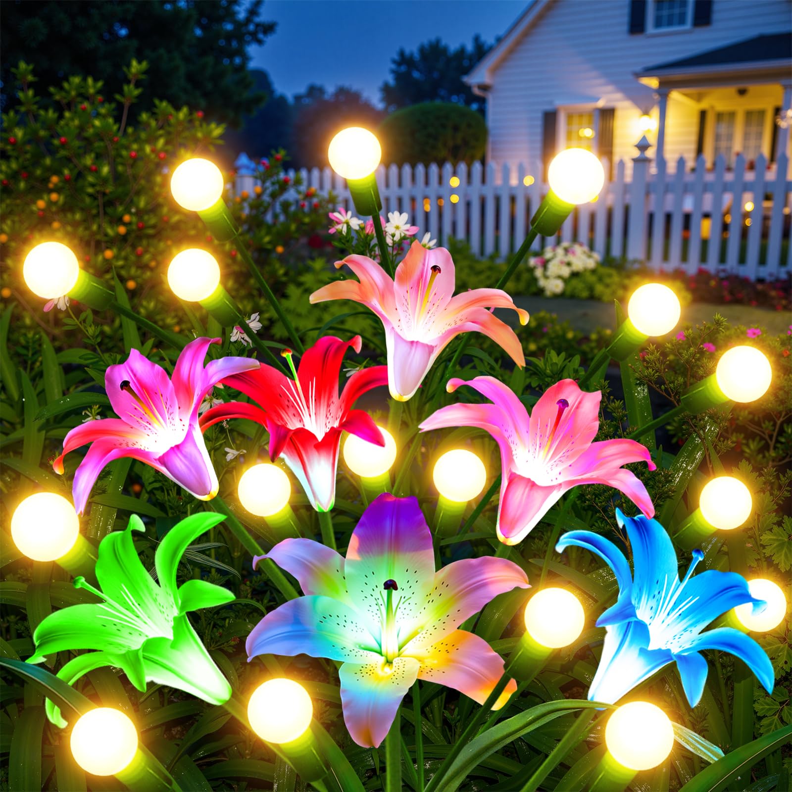 Flower Photography Led Lighting Pack - Набор из 2/4 улучшенных солнечных светильников