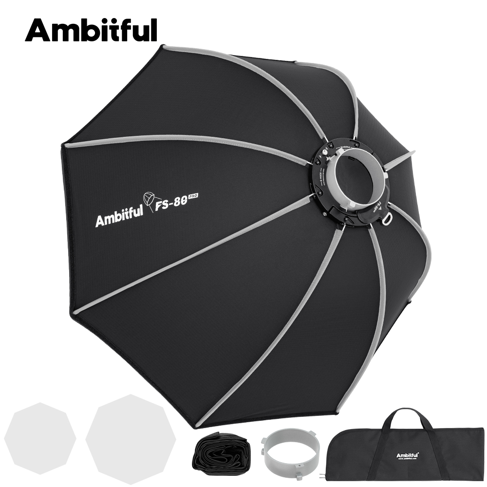 Photography Studio Lighting Set Up - Фотобокс Ambitful FS80PRO с быстрой установкой