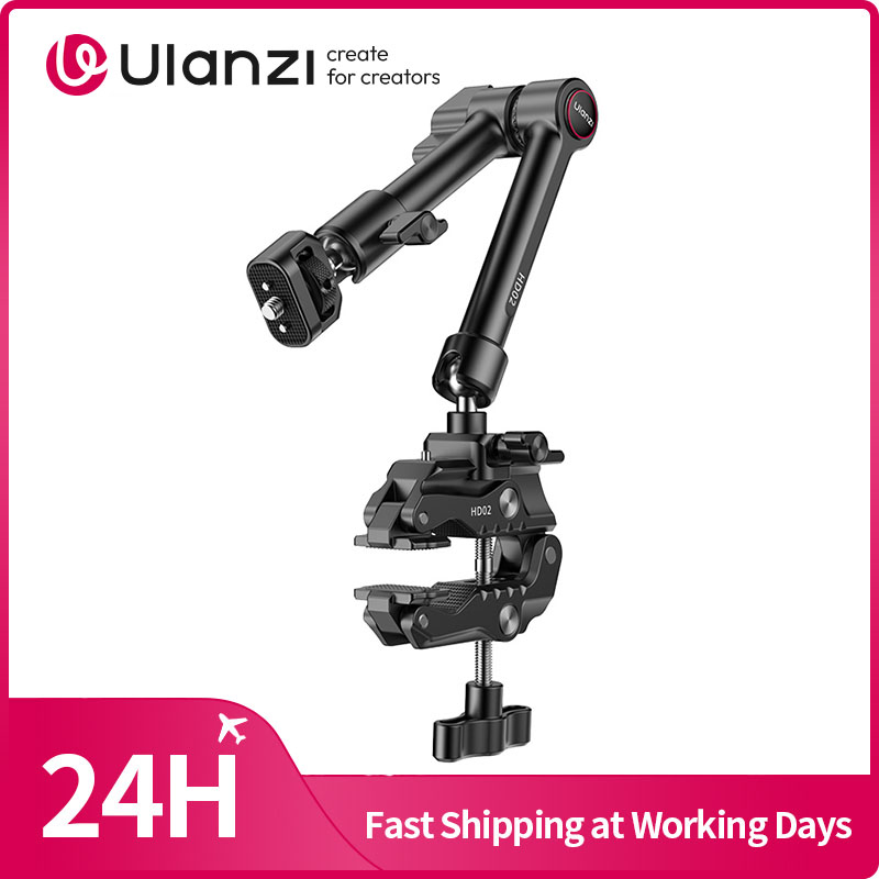 Photography Video Lighting Kit With Adjustable Tripod Stand - Ulanzi HD02 Magic Arm Kit 10