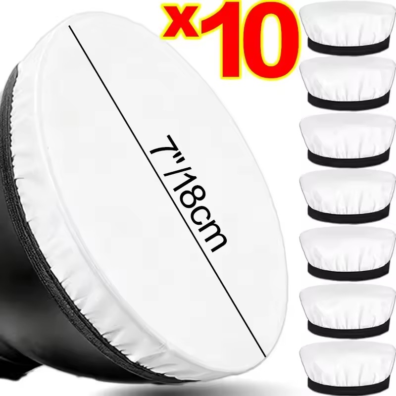 Photography Lighting Diffuser - 1/3/5/10 шт. 7-дюймовые тканевые рассеиватели света