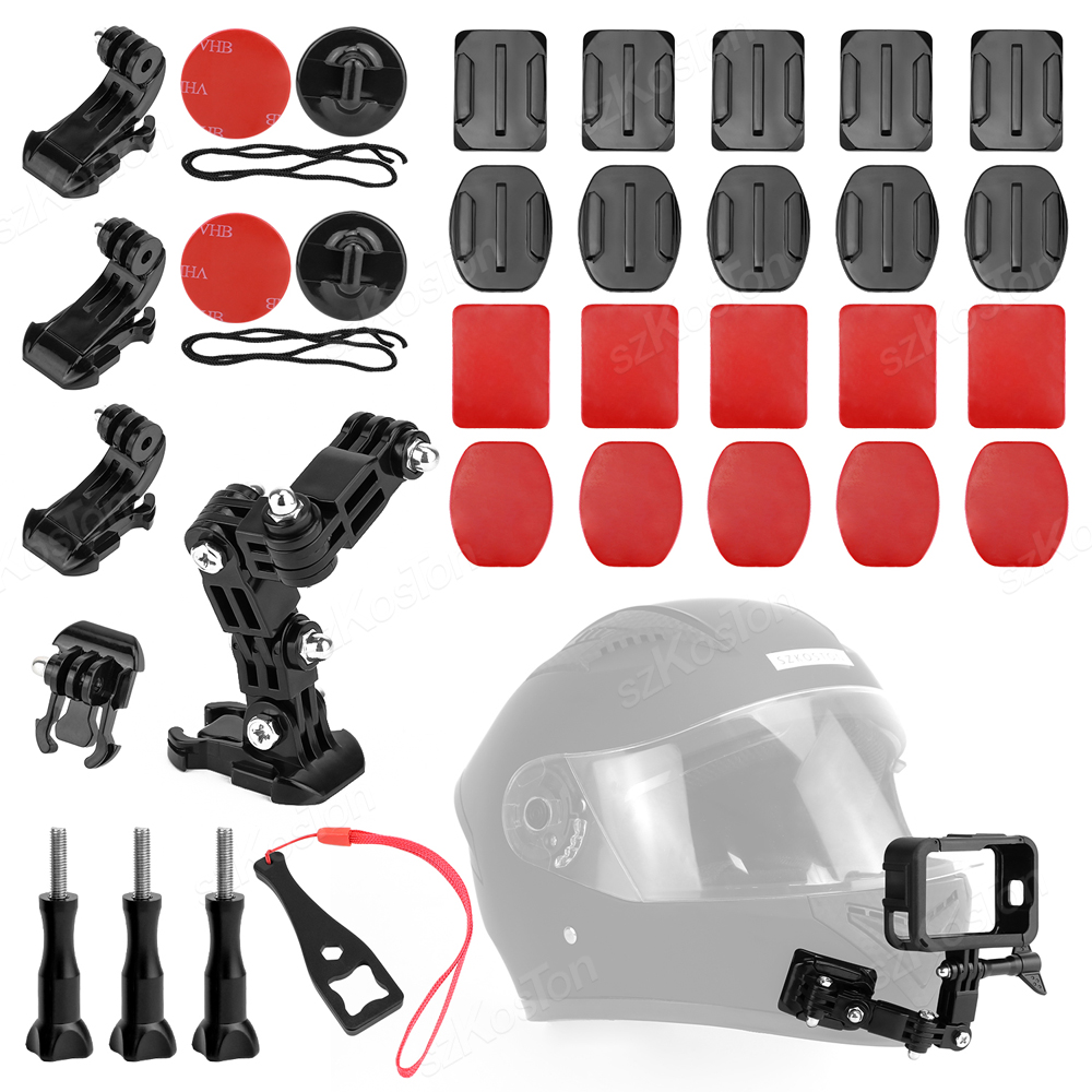 Gopro Action Camera Hero 12 Black - Комплекты креплений на подбородок для мотоциклетного
