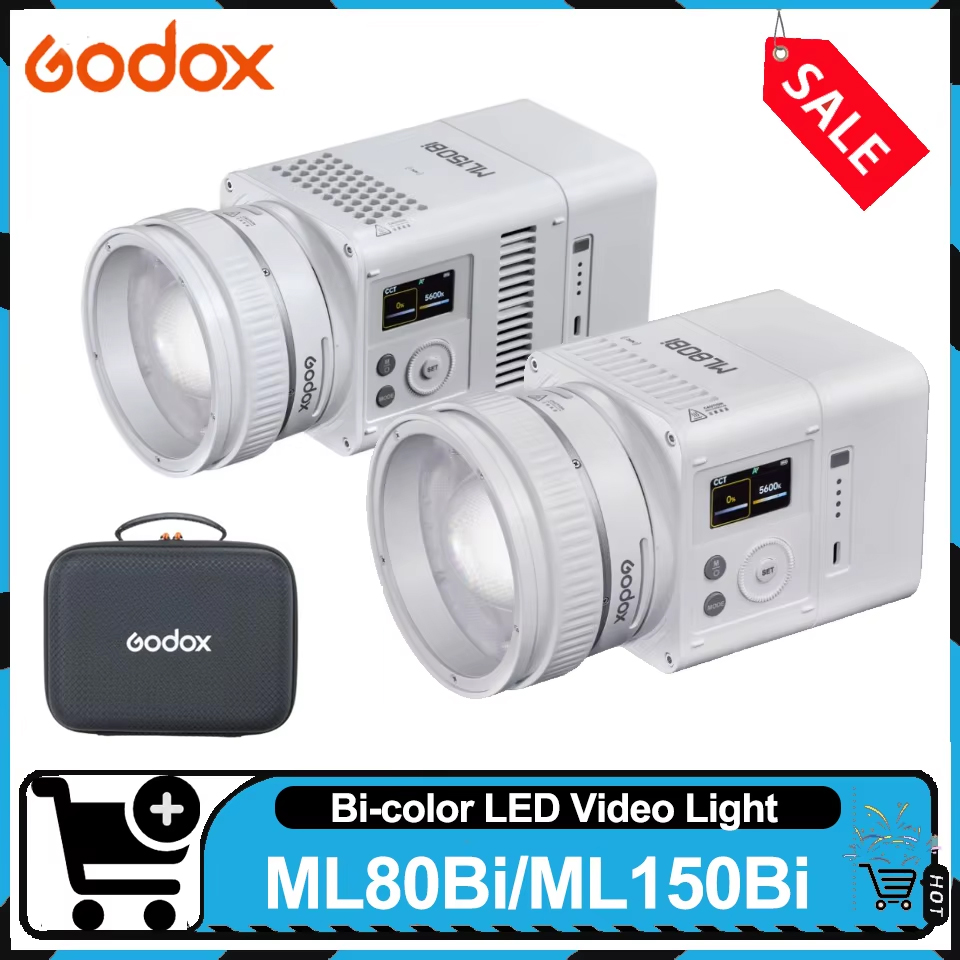Photography Lighting Godox - Светодиодный двухцветный портативный осветитель Godox ML80Bi