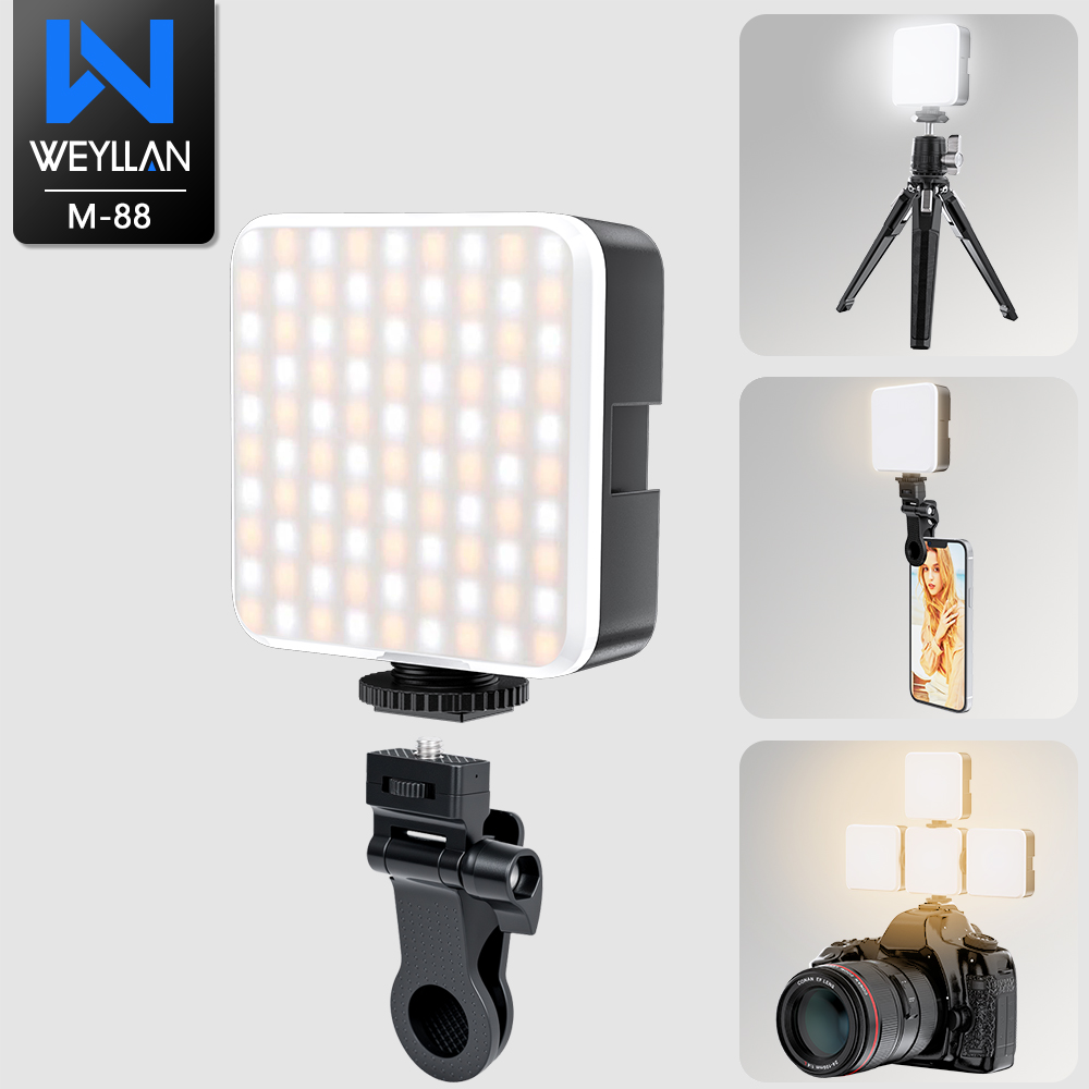 WEYLLAN M-88 2000 мАч светодио – обзор и цена Photography Lighting Brands