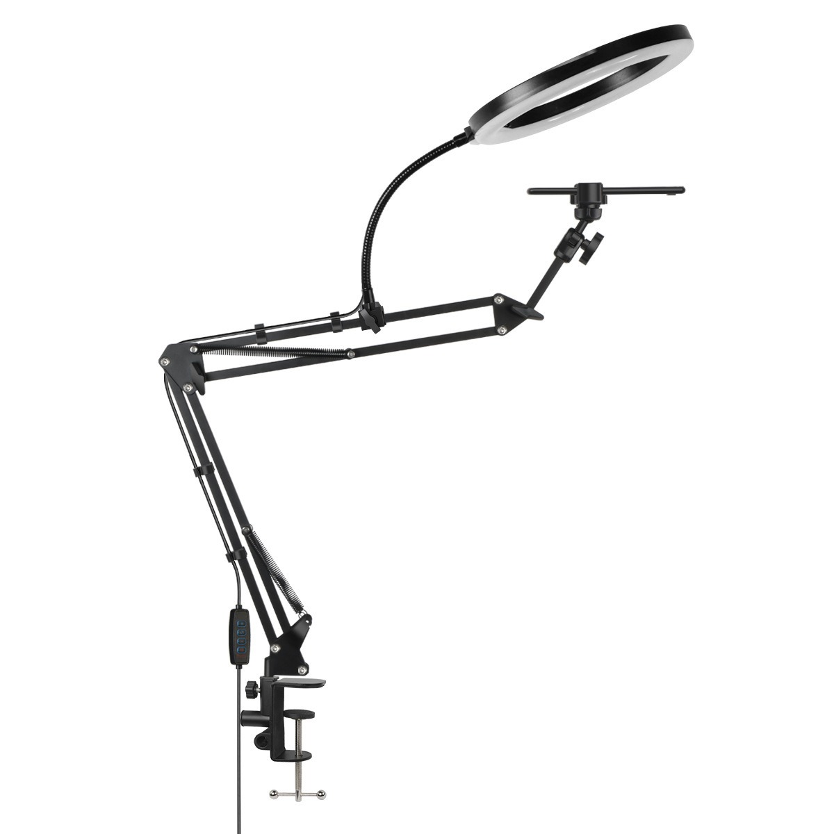 Подставка для мобильного телеф – обзор и цена Photography Video Lighting Kit With Adjustable Tripod Stand