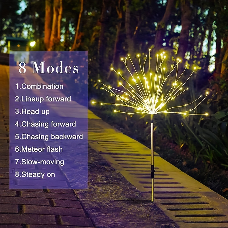 1 упаковка солнечных фейерверк – обзор и цена Flower Photography Led Lighting Pack