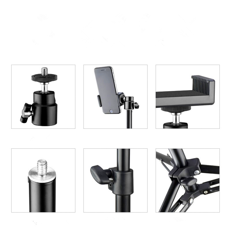 200 см 160 см 50 см штатив для – обзор и цена Photography Video Lighting Kit With Adjustable Tripod Stand