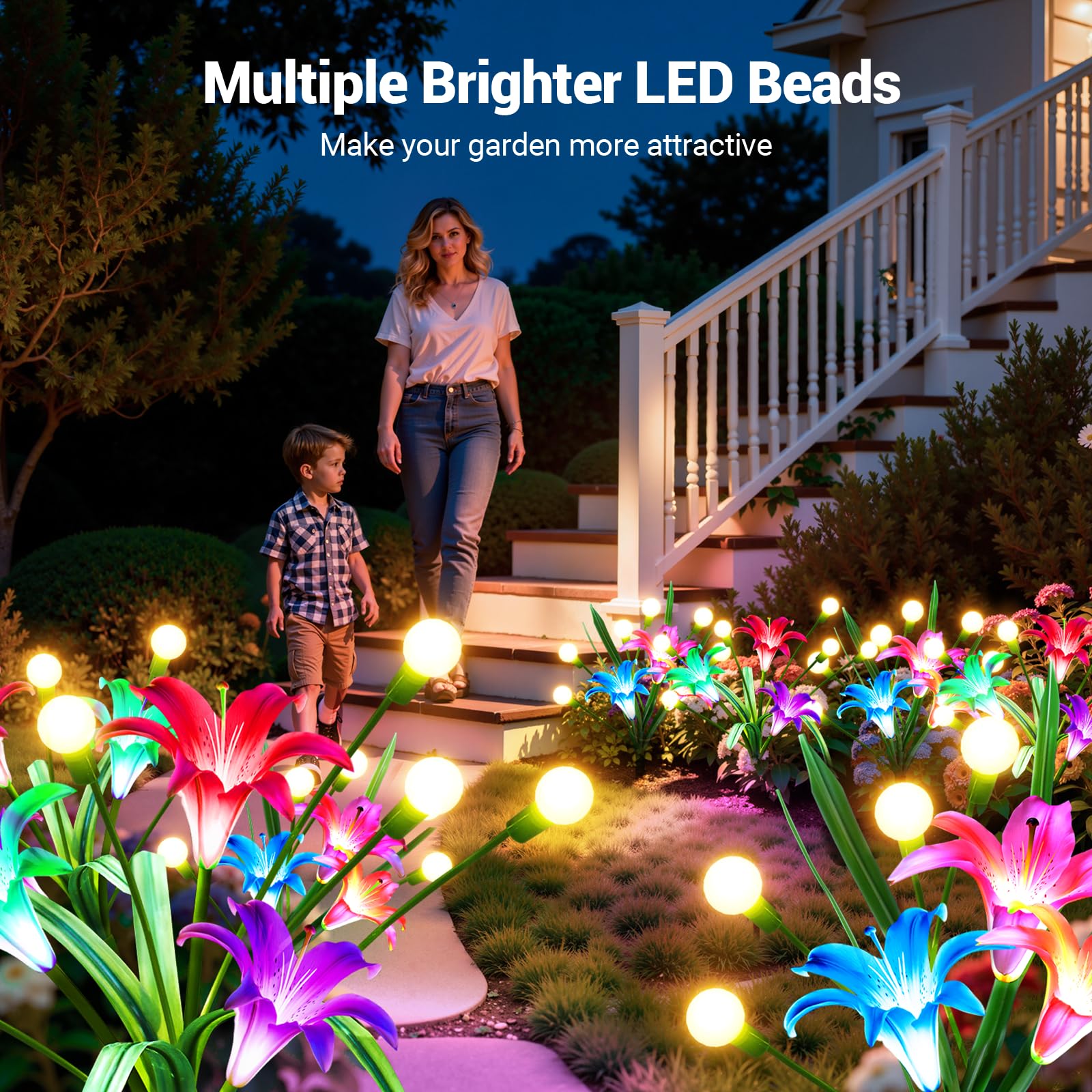Набор из 2/4 улучшенных солнеч – обзор и цена Flower Photography Led Lighting Pack
