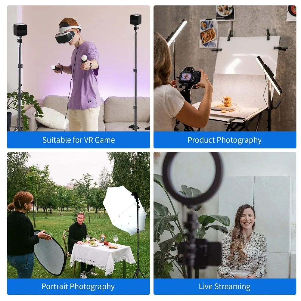 Штатив Selens 7.3 м с воздушно – обзор и цена Photography Video Lighting Kit With Adjustable Tripod Stand