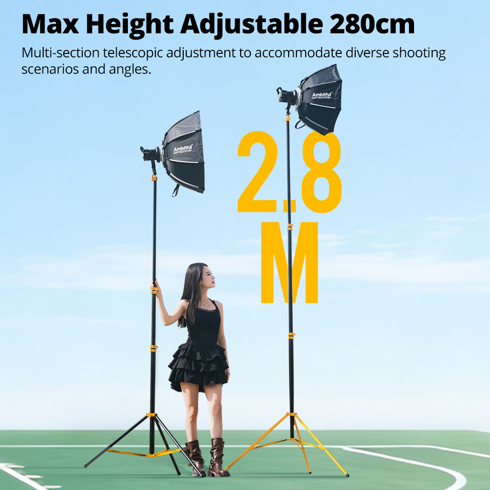 Профессиональная стойка для ос – обзор и цена Photography Video Lighting Kit With Adjustable Tripod Stand