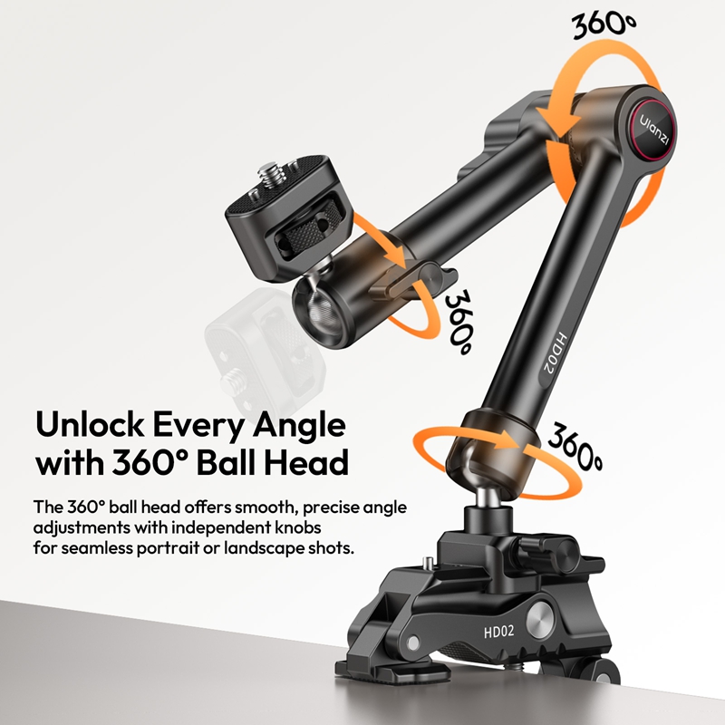 Ulanzi HD02 Magic Arm Kit 10 д – обзор и цена Photography Video Lighting Kit With Adjustable Tripod Stand