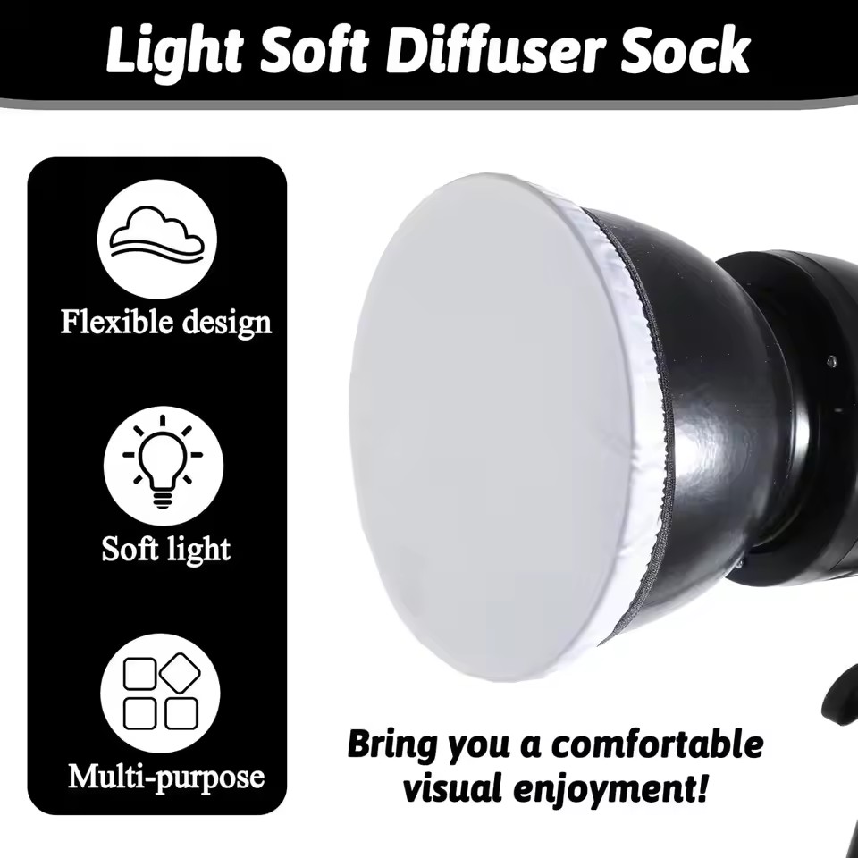 1/3/5/10 шт. 7-дюймовые тканев – обзор и цена Photography Lighting Diffuser