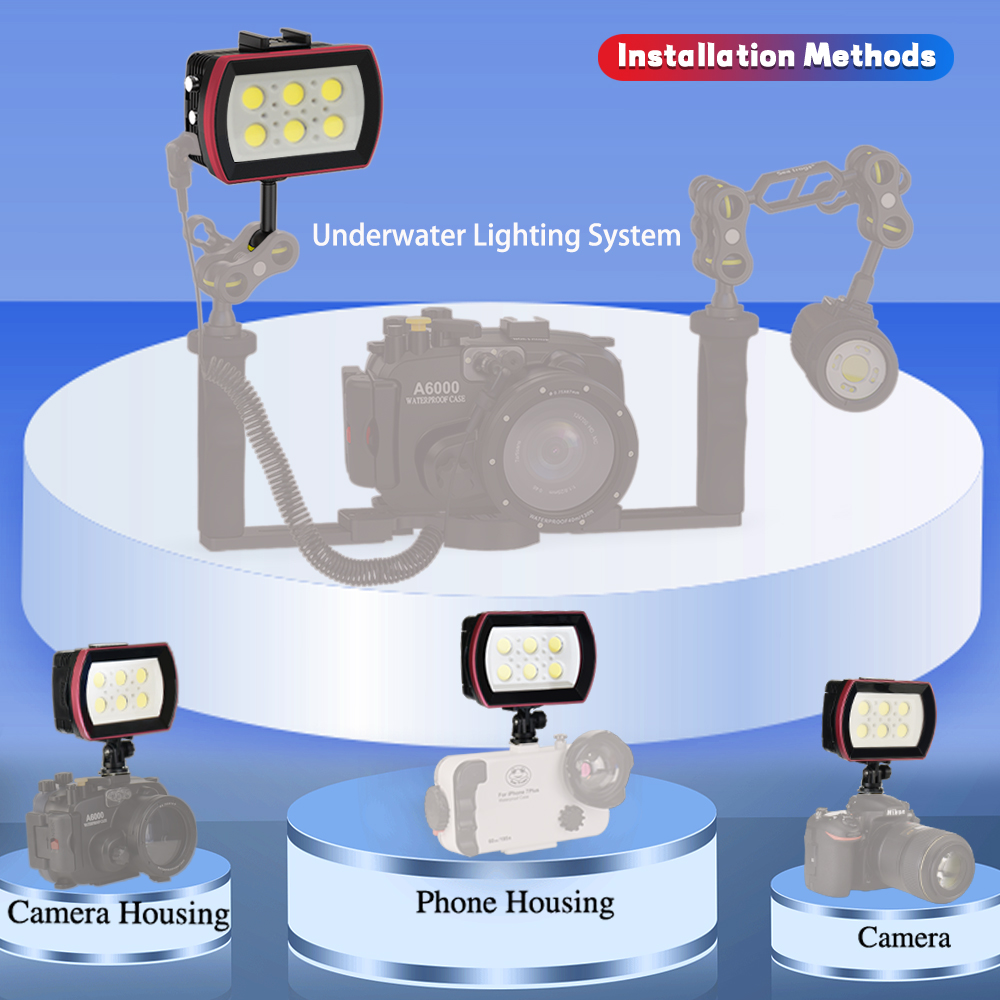 Алюминиевый светильник Seafrog – обзор и цена Photography Lighting Brands