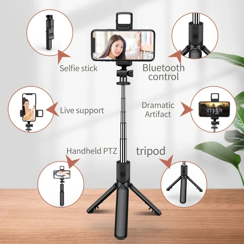 Беспроводной Bluetooth-штатив- – обзор и цена Photography Video Lighting Kit With Adjustable Tripod Stand