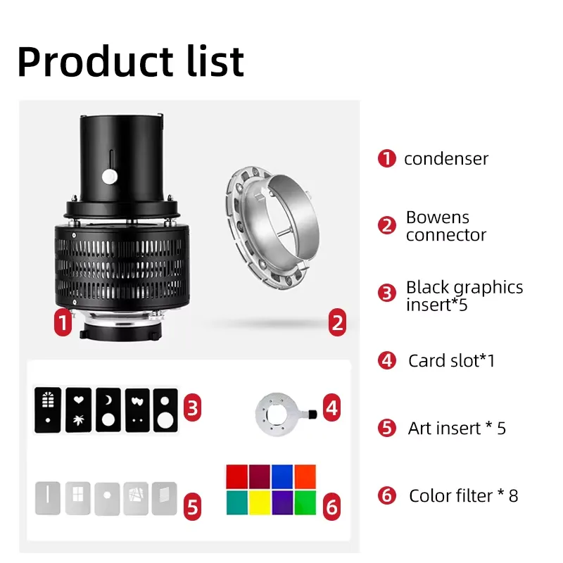 Комплект конических оптических – обзор и цена Photography Lighting Brands